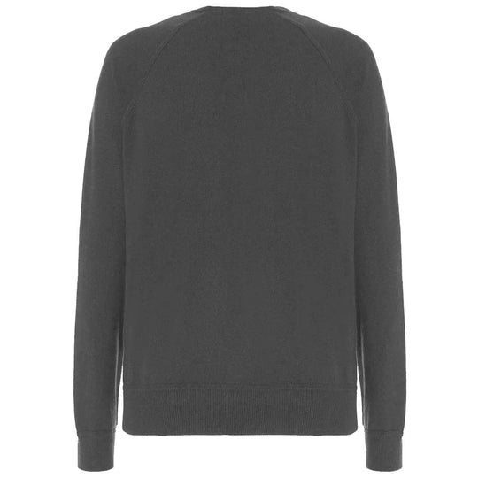 Malo Gray Wool Men's Turtleneck Sweater