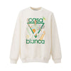 Casablanca White Cotton Sweater