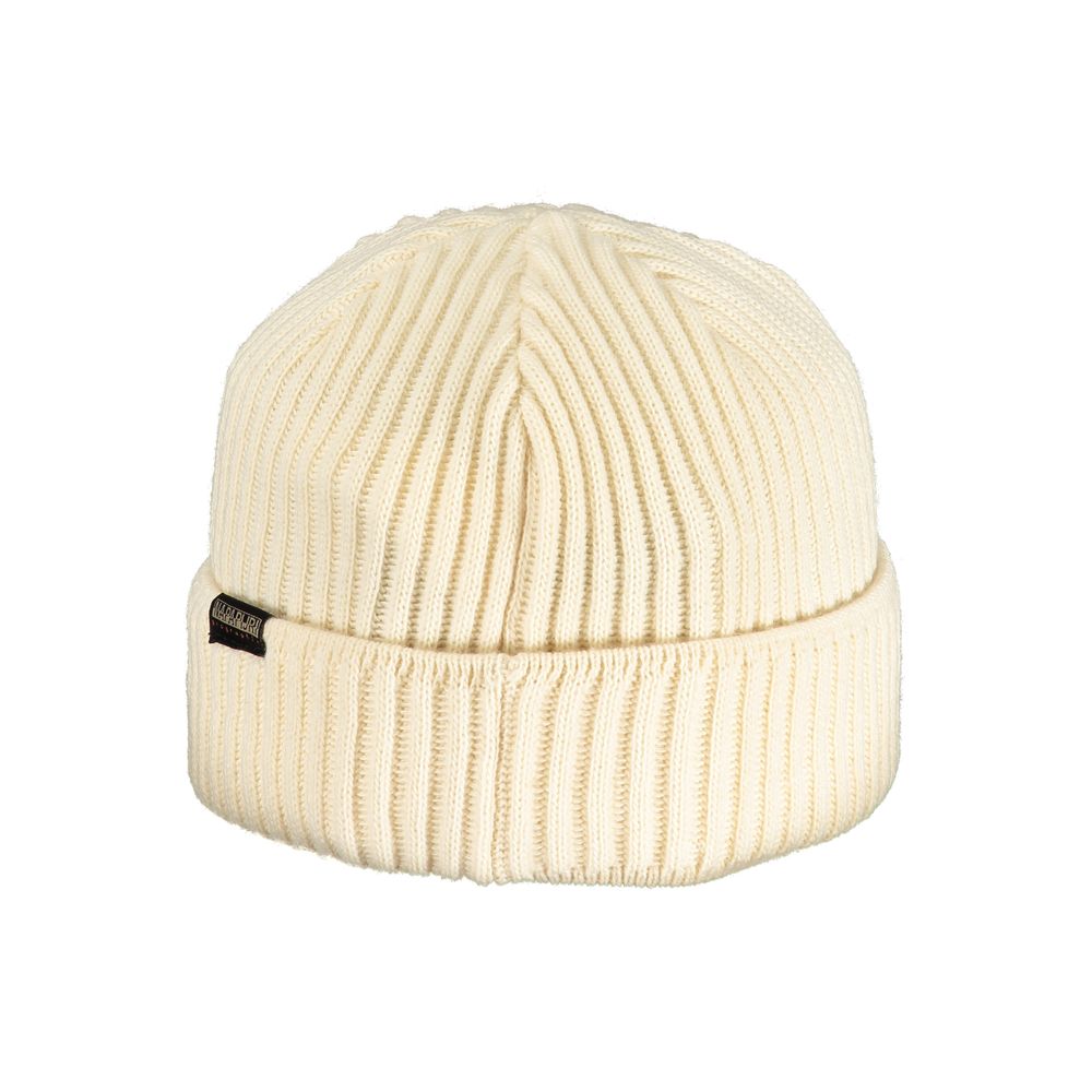 Napapijri Beige Acrylic Men Cap