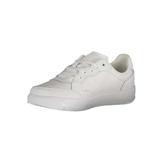 Tommy Hilfiger White Polyethylene Men Sneaker