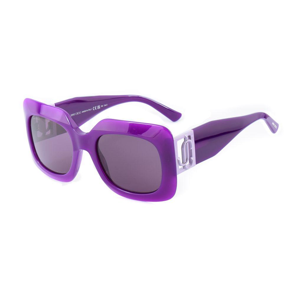 Jimmy Choo Purple Resin Sunglasses - ACCEXO