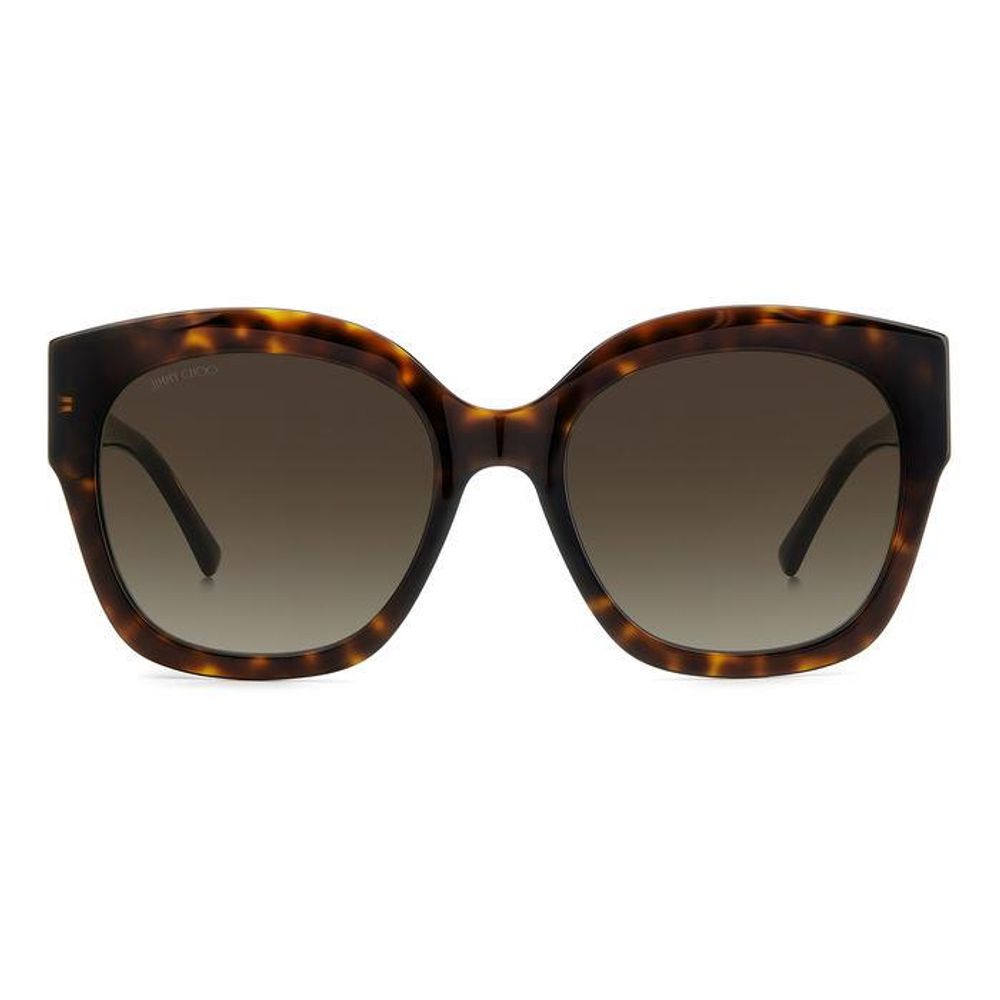 Jimmy Choo Brown Acetate Sunglasses