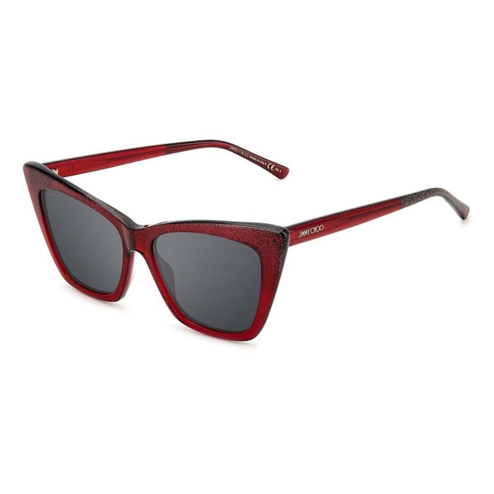 Jimmy Choo Red Acetate Sunglasses - ACCEXO