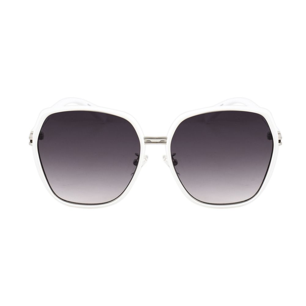 Guess White Metal Sunglasses