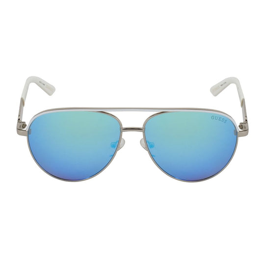 Guess Gray Metal Sunglasses