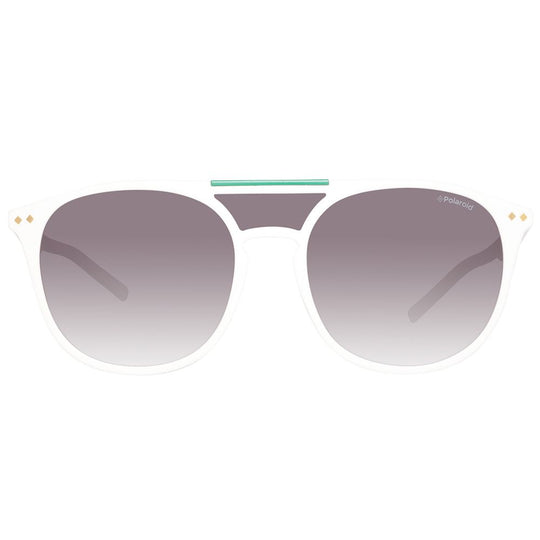 Polaroid White Acetate Sunglasses