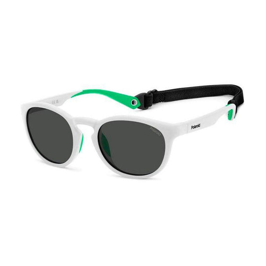 Polaroid White Resin Sunglasses