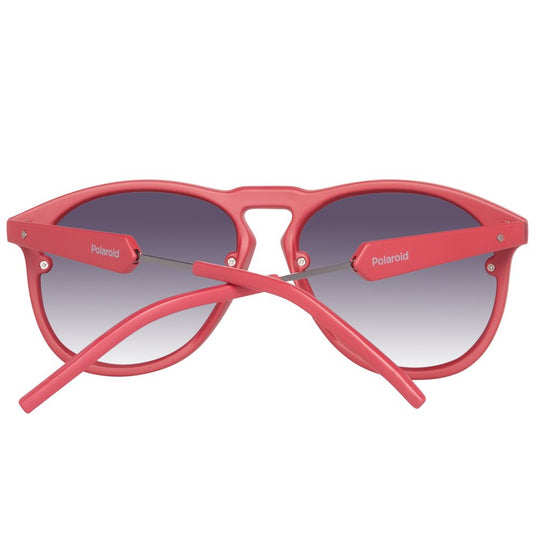 Polaroid Red Acetate Sunglasses