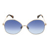 Max Mara Gold Women Sunglasses