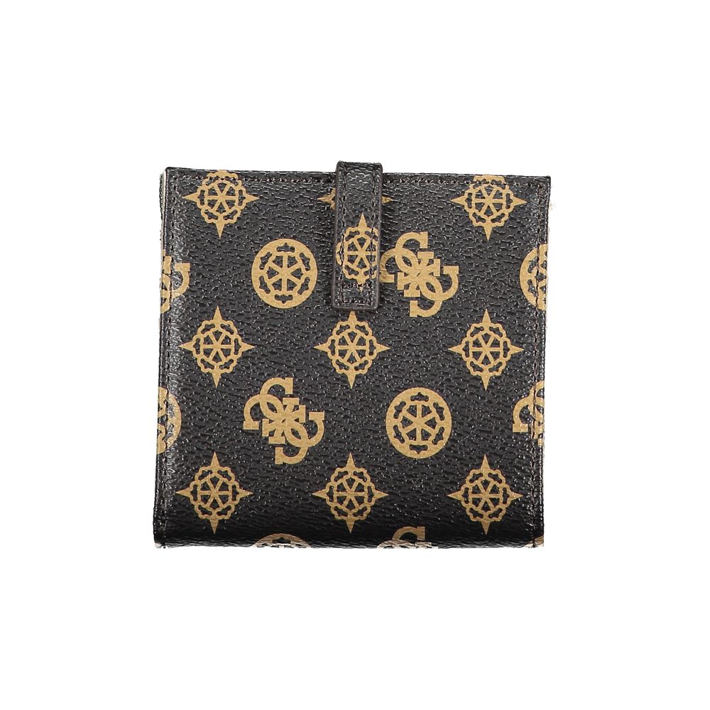 Guess Jeans Brown Polyethylene Wallet - ACCEXO