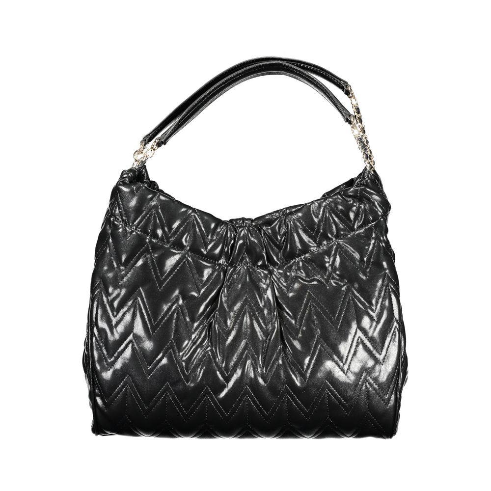 Guess Jeans Black Polyethylene Handbag - ACCEXO