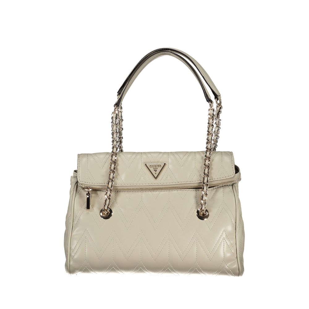 Guess Jeans Gray Polyethylene Handbag - ACCEXO