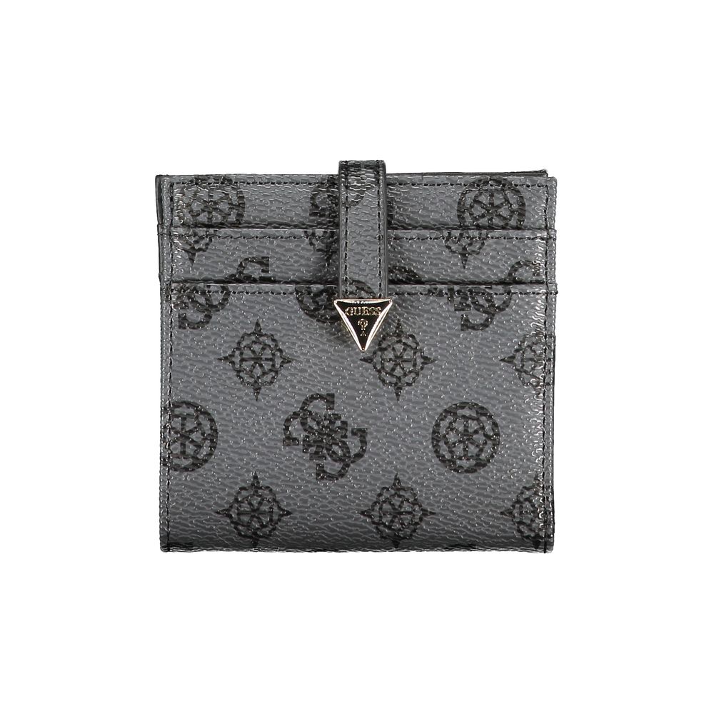 Guess Jeans Gray Polyethylene Wallet - ACCEXO