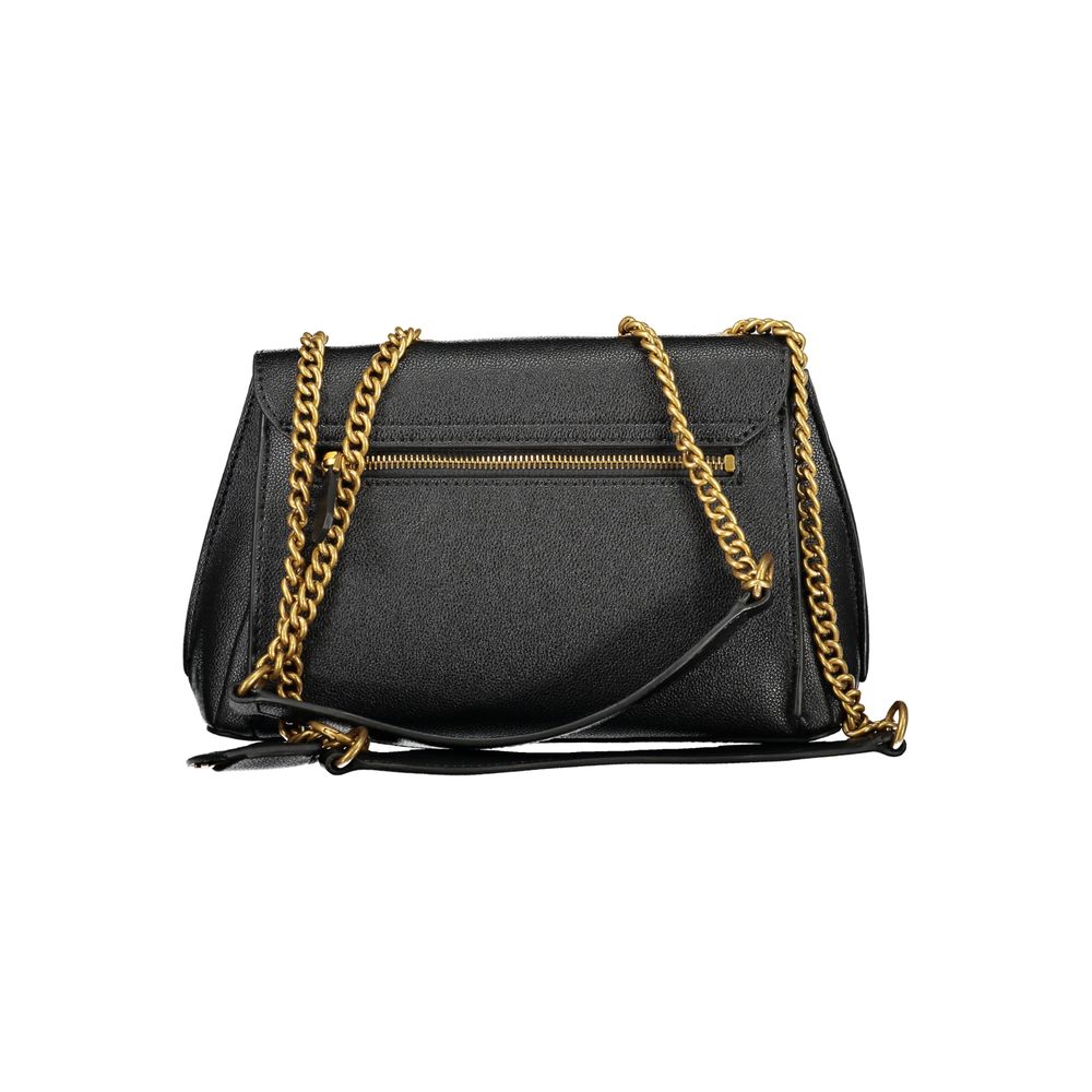 Guess Jeans Black Polyethylene Handbag - ACCEXO