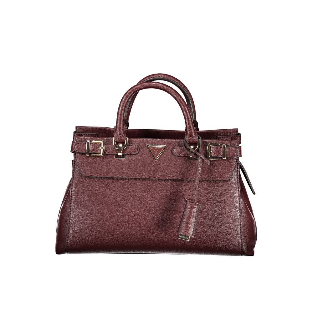 Guess Jeans Brown Polyethylene Handbag - ACCEXO