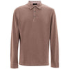 Corneliani Gray Cotton Polo Shirt