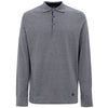 Corneliani Gray Cotton Polo Shirt