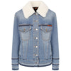 Dolce & Gabbana Light Blue Cotton Jackets & Coat