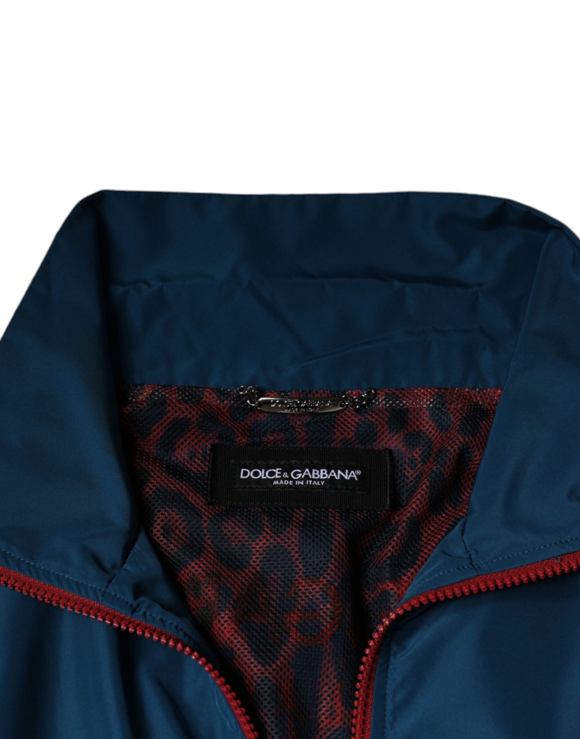 Dolce & Gabbana Multicolor Polyester Full Zip Jacket - ACCEXO