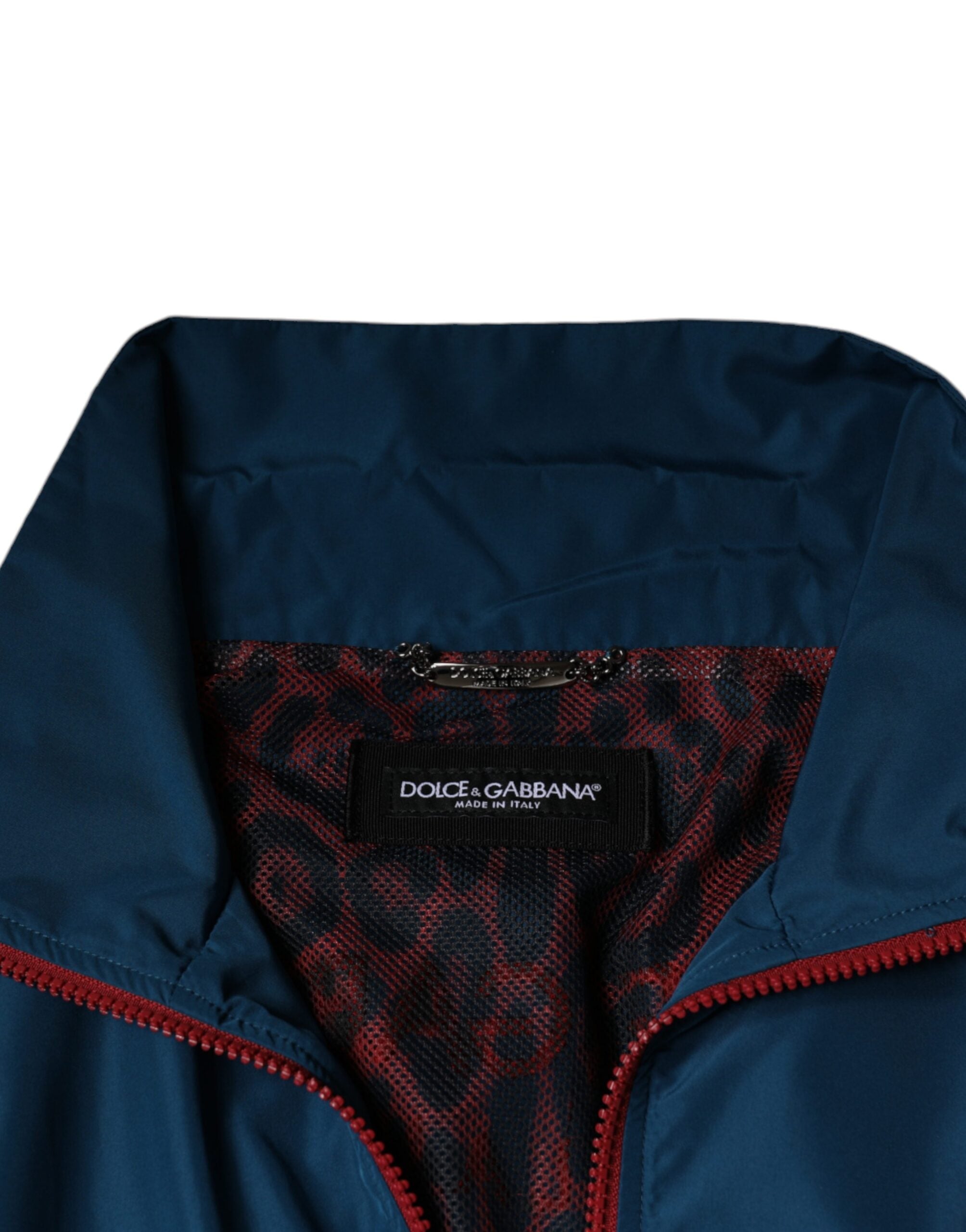 Dolce & Gabbana Multicolor Polyester Full Zip Jacket - ACCEXO