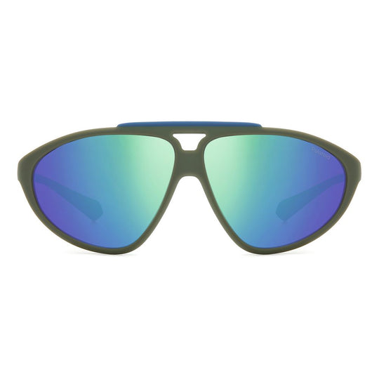 Polaroid Green Rubber Sunglasses