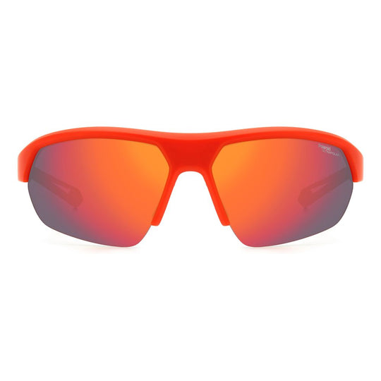 Polaroid Red Resin Sunglasses