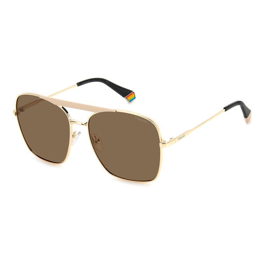 Polaroid Gray Metal Sunglasses