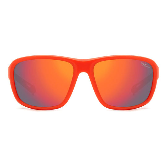 Polaroid Red Resin Sunglasses