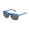 Police Blue Metal Sunglasses