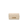 Love Moschino Beige Polyethylene Crossbody Bag