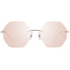 Swarovski Gold Metal Sunglasses