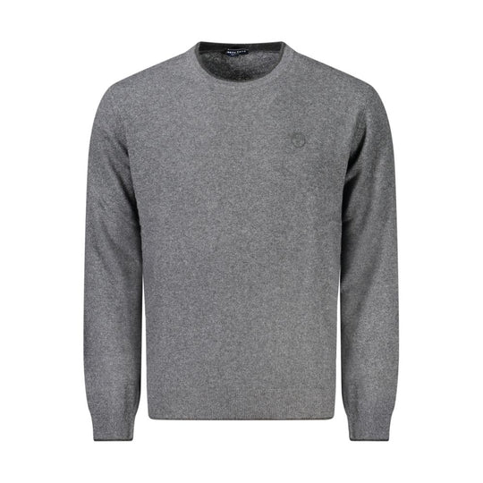 North Sails Gray Wool Mens Sweater