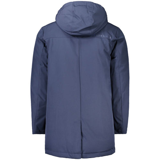 North Sails Blue Polyester Men Jacket