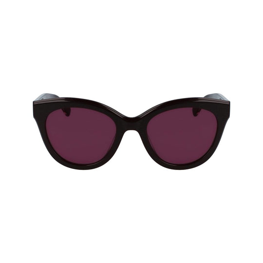 Longchamp Purple Acetate Sunglasses