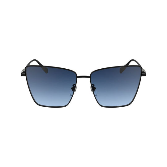 Longchamp Black Metal Sunglasses