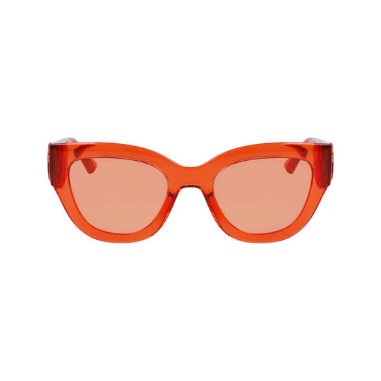 Longchamp Orange Injected Sunglasses