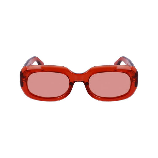 Longchamp Orange Injected Sunglasses