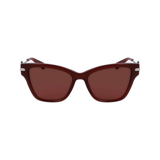 Longchamp Brown Acetate Sunglasses