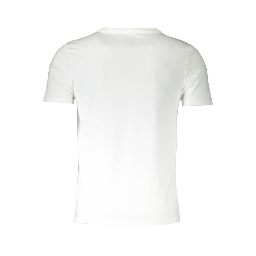 Aeronautica Militare White Cotton T-Shirt