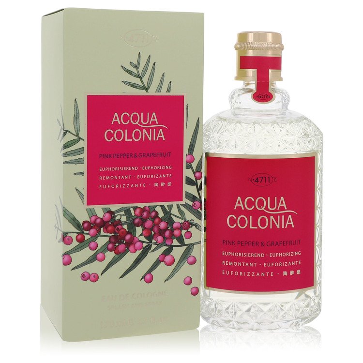 4711 Acqua Colonia Pink Pepper & Grapefruit Perfume By 4711 Eau De Cologne Spray