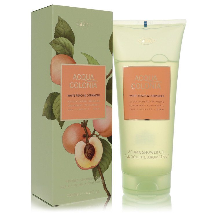 4711 Acqua Colonia White Peach & Coriander Perfume By 4711 Shower Gel