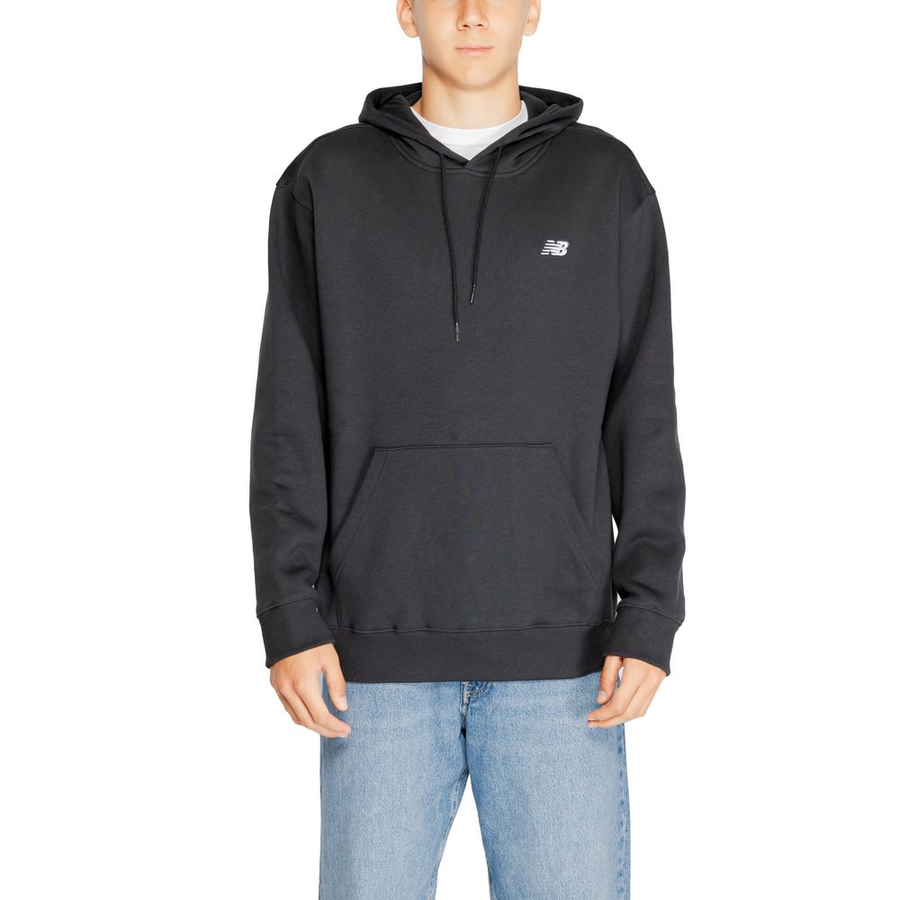 New Balance Black Cotton Sweater - ACCEXO