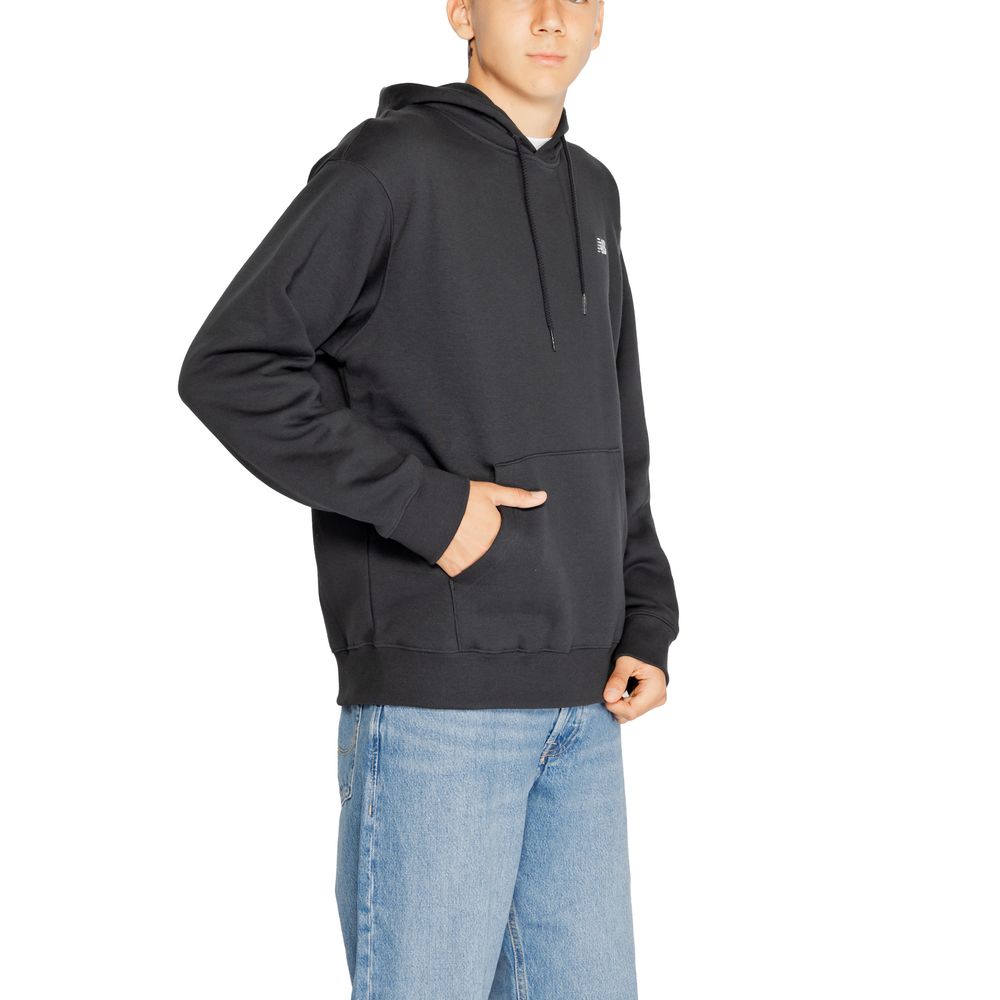 New Balance Black Cotton Sweater - ACCEXO