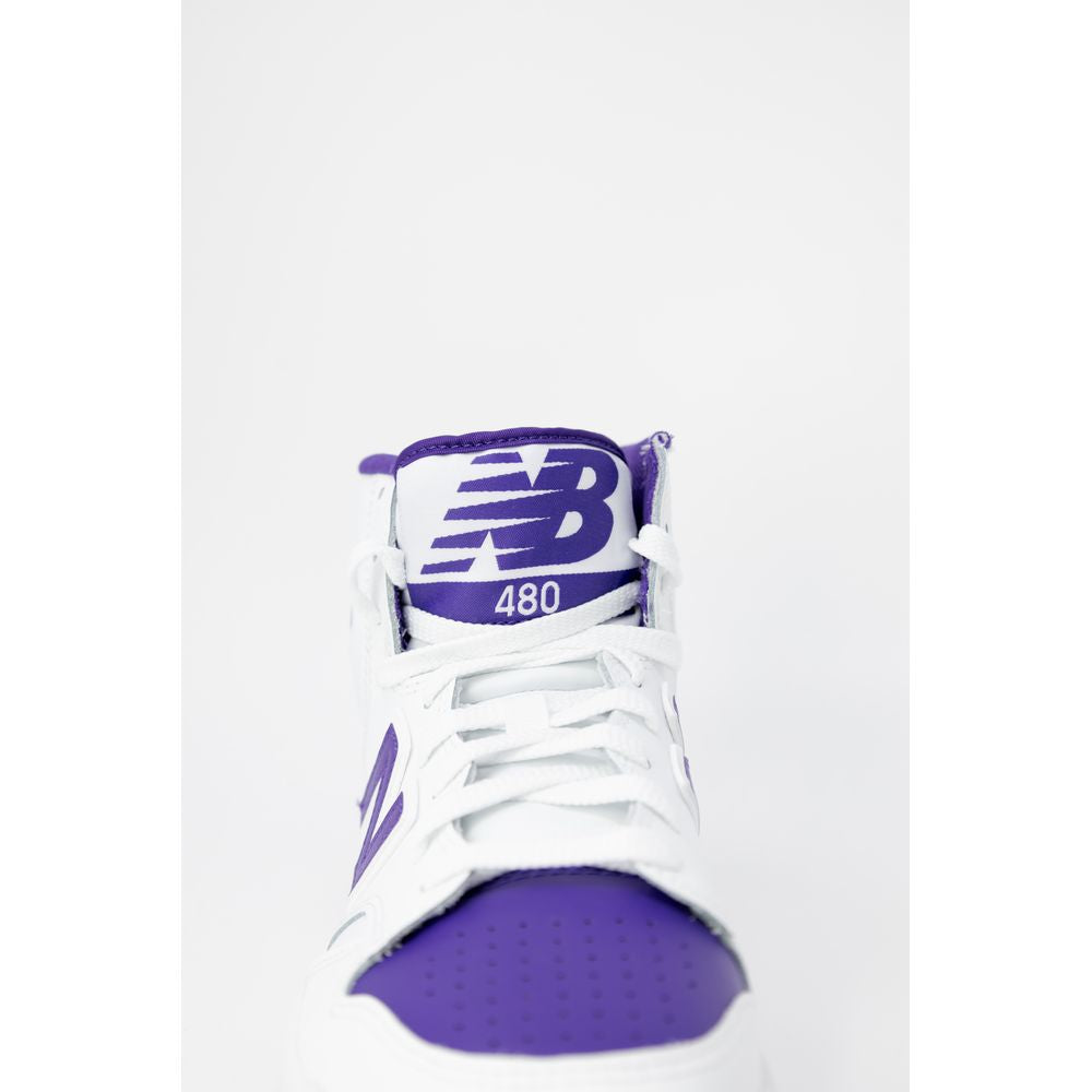 New Balance Purple Leather Sneaker - ACCEXO