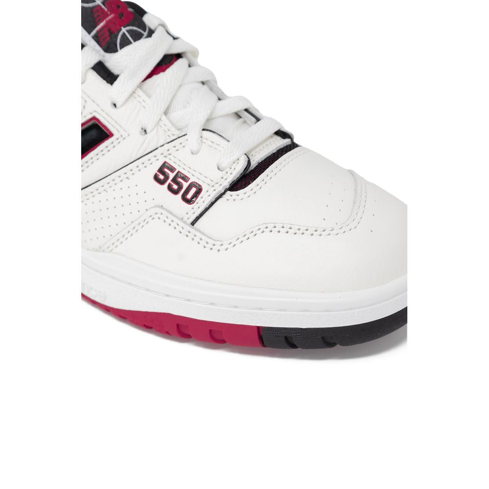 New Balance Red Leather Sneaker - ACCEXO