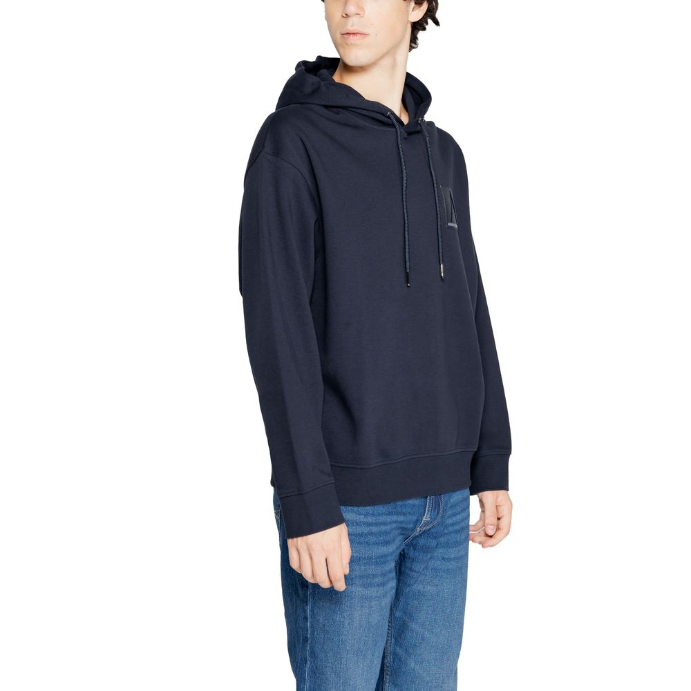 Armani Exchange Blue Cotton Sweater - ACCEXO