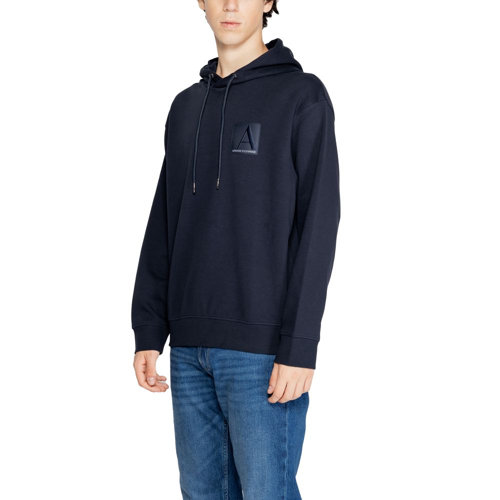 Armani Exchange Blue Cotton Sweater - ACCEXO