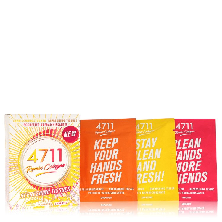 4711 Remix Neroli Perfume By 4711 Refreshing Tissue (Orange, Lemon+Neroli)