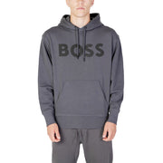 Hugo Boss Gray Cotton Sweater - ACCEXO