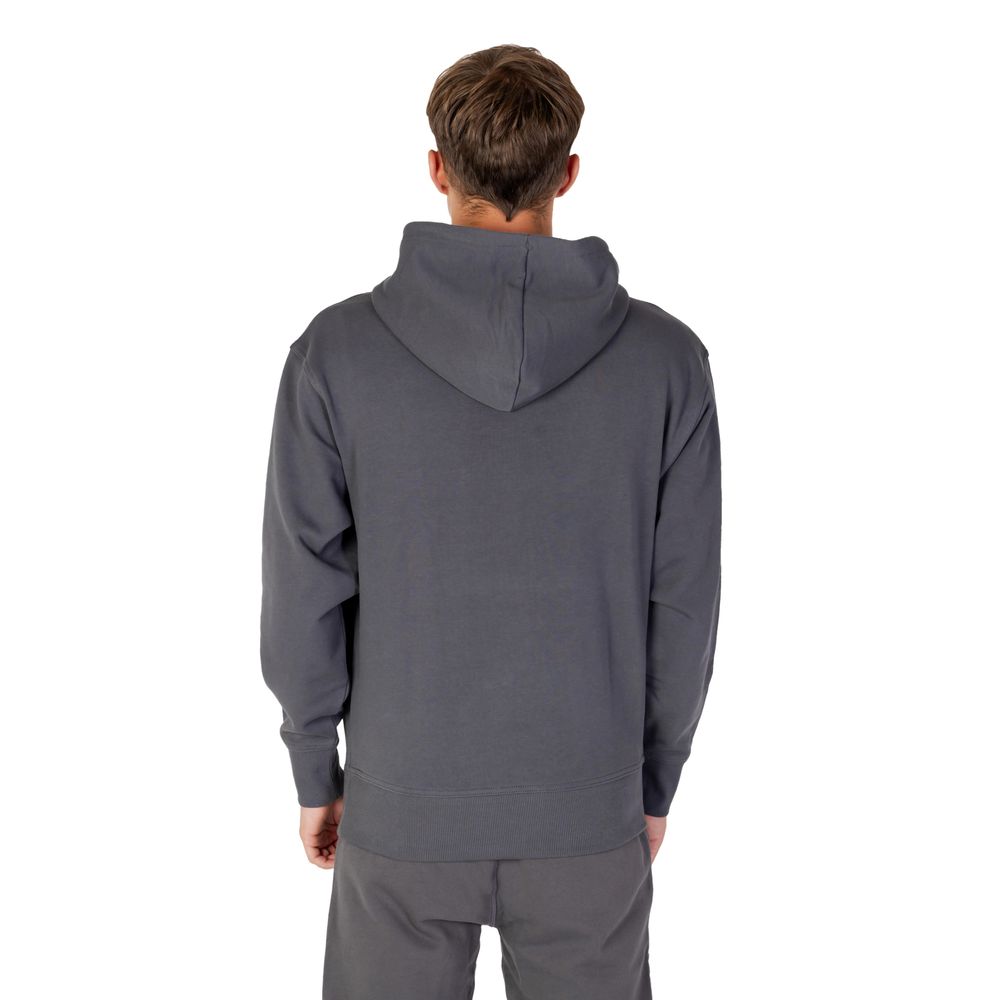Hugo Boss Gray Cotton Sweater - ACCEXO